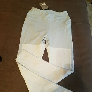 Nikki B light blue dynamic leggings